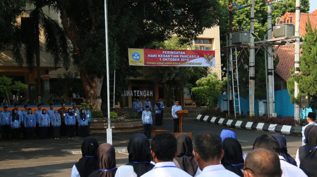 Upacara Kesaktian Pancasila, Kepala LPMP Jateng Ajak Peserta Doakan Korban Gempa dan Tsunami