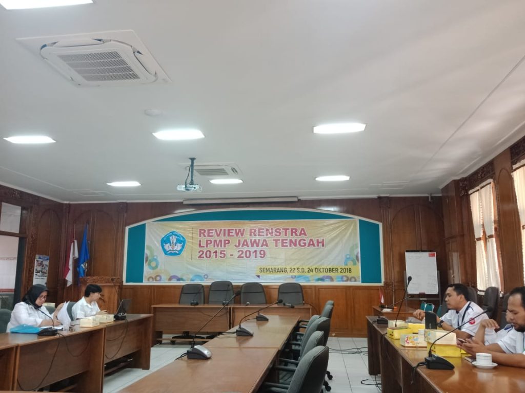 Permendikbud No 12 Tahun 2018 Terbit, LPMP Jateng Lakukan Reviu Renstra Tahun 2015-2019
