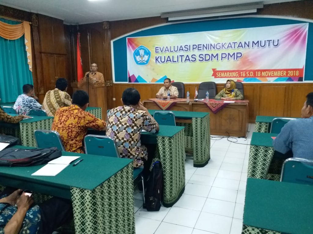 Evaluasi Peningkatan Mutu SDM PMP, Peserta Usulkan Struktur Program Penguatan SDM