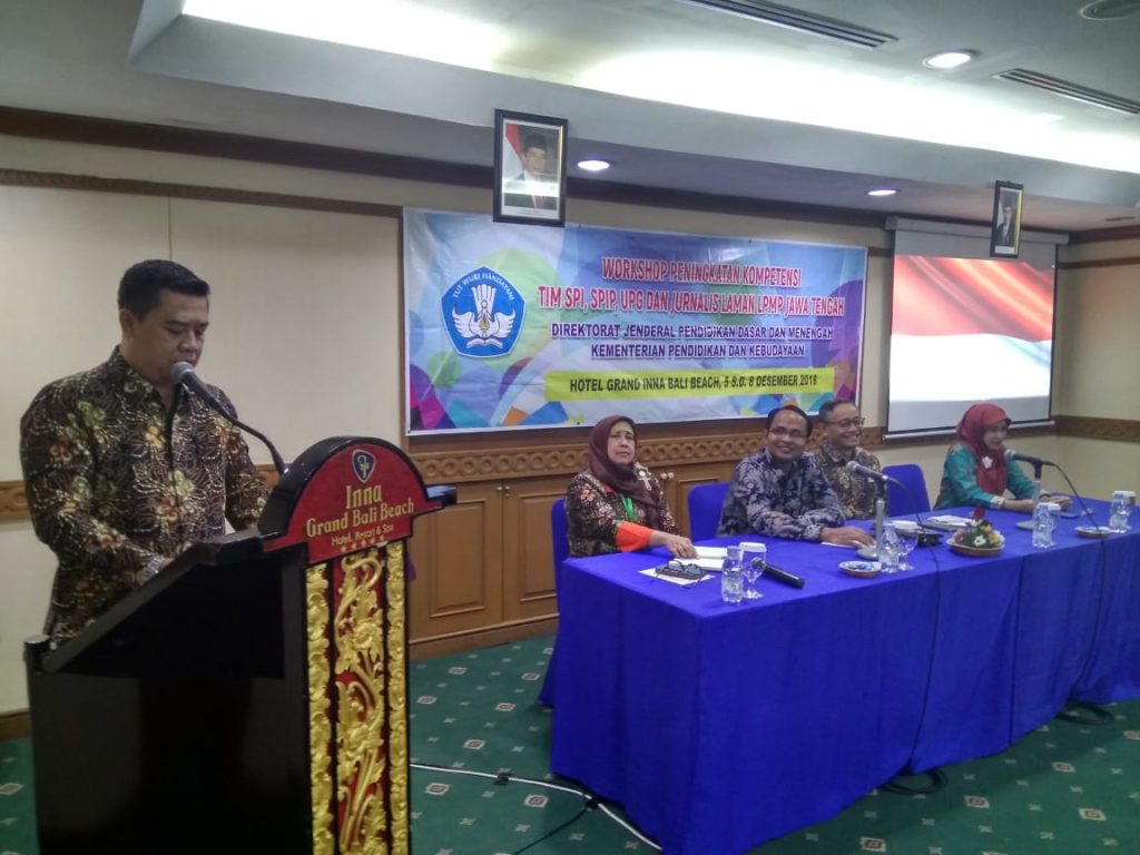 Tim Laman LPMP Jateng Ikuti Workshop Jurnalistik