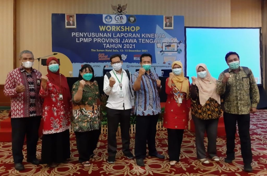 SPI LPMP JATENG  MEMANTAU PENYUSUNAN LAPORAN KINERJA TAHUN 2021