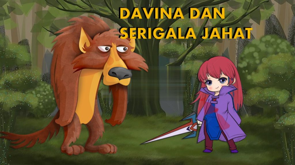 Kisah Davina dan Serigala Jahat