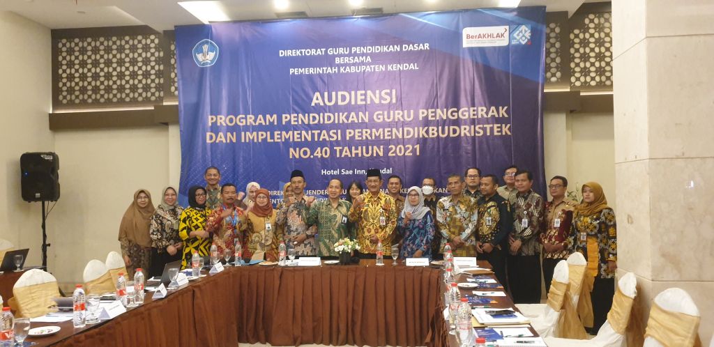Kabupaten Kendal Siap Mengangkat Kepala Sekolah Dari Guru Penggerak Secara Bertahap