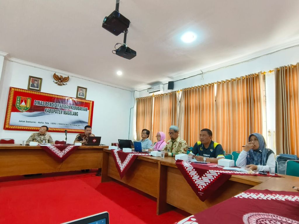 Waliwilayah BBPMP Jateng Kabupaten Magelang Adakan Pendampingan Pengisian Rakortek.sipd Tahap 2