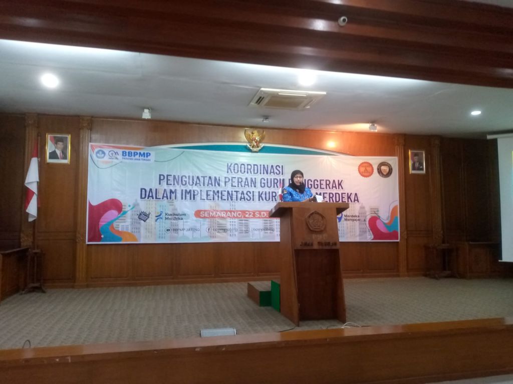 BBPMP Jateng Adakan Koordinasi Penguatan Peran Guru Penggerak dalam Implementasi Kurikulum Merdeka