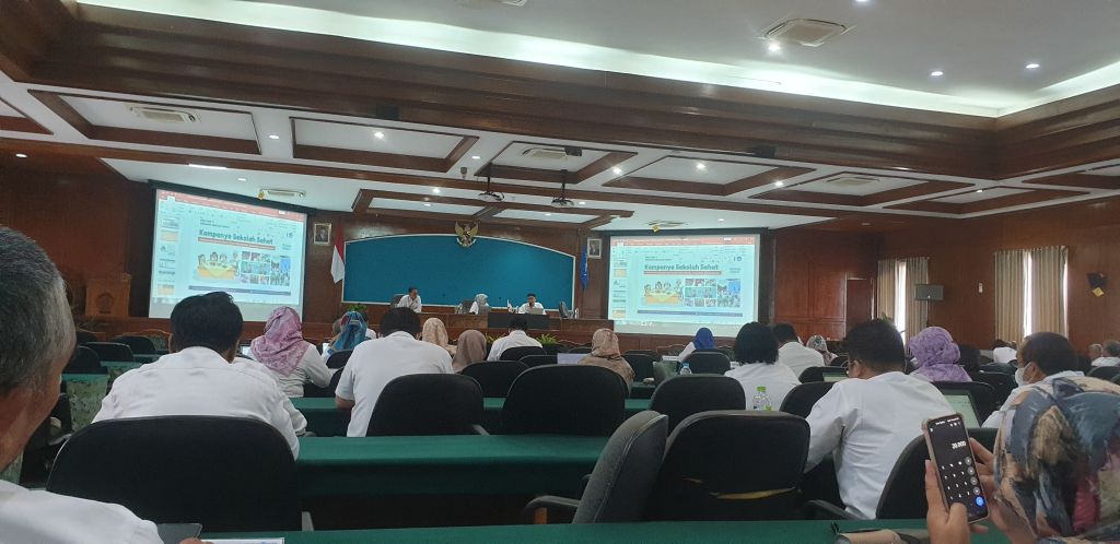 Waliwilayah BBPMP Jateng Ikuti Sosialisasi Kampanye Sekolah Sehat