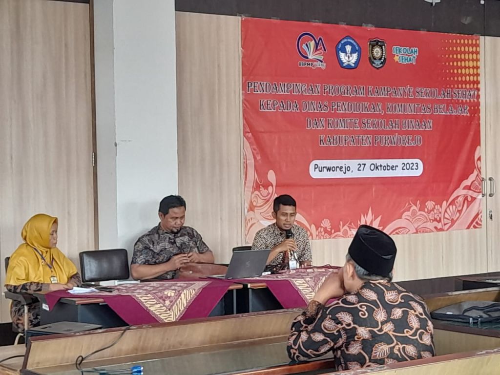 Pendampingan Kampanye Sekolah Sehat di Purworejo