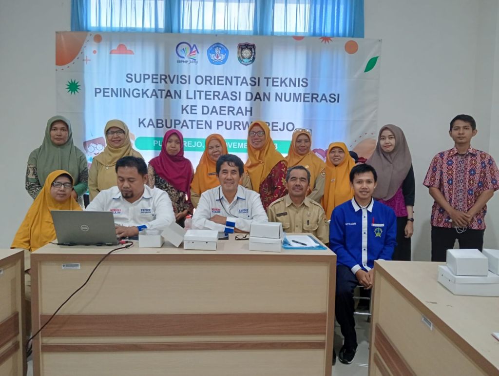 Antusiasme Tinggi Peserta Supervisi Ortek Litnum di Kabupaten Purworejo