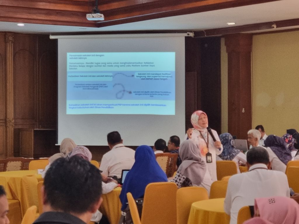 Sosialisasi Sekolah Inti, Sekolah Pelaksana Kebijakan Merdeka Belajar Secara Utuh dan Terpadu
