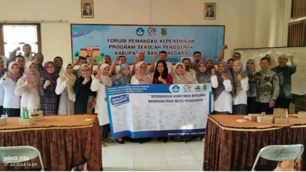 Forum Pemangku Kepentingan Kabupaten Banjarnegara: Menuju Sekolah  yang Kita Cita-Citakan 