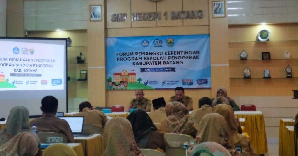 FPK Program Sekolah Penggerak Kabupaten Batang 2024: Bersama Menggapai Sekolah Idaman