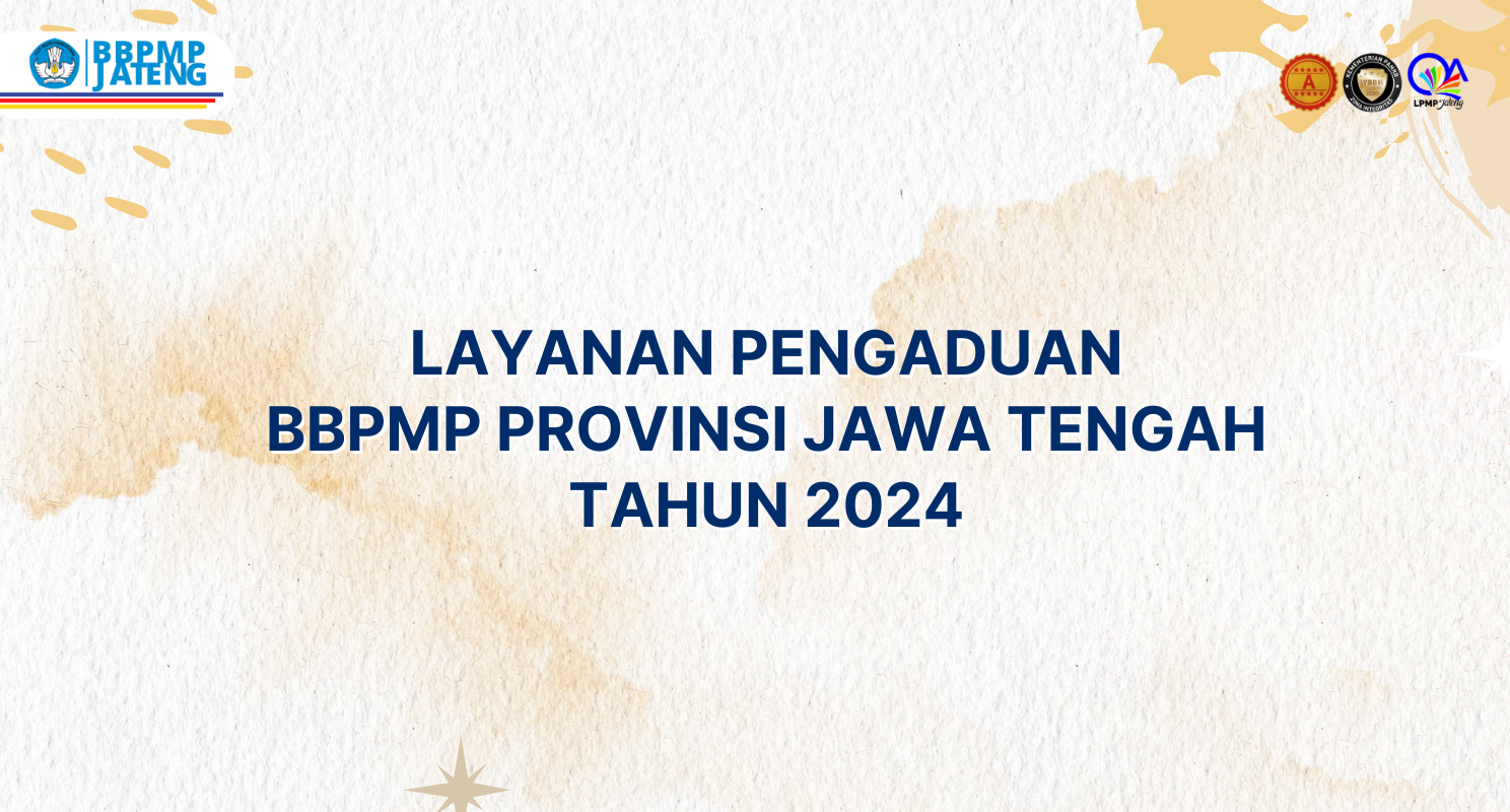 SK SP Layanan Pengaduan BBPMP Jawa Tengah