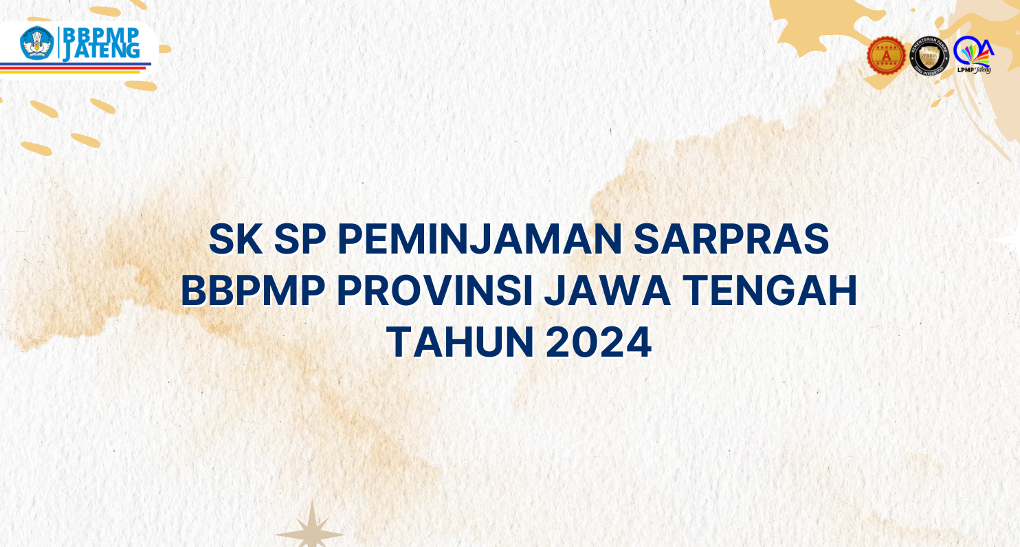 SK SP Peminjaman Sarpras