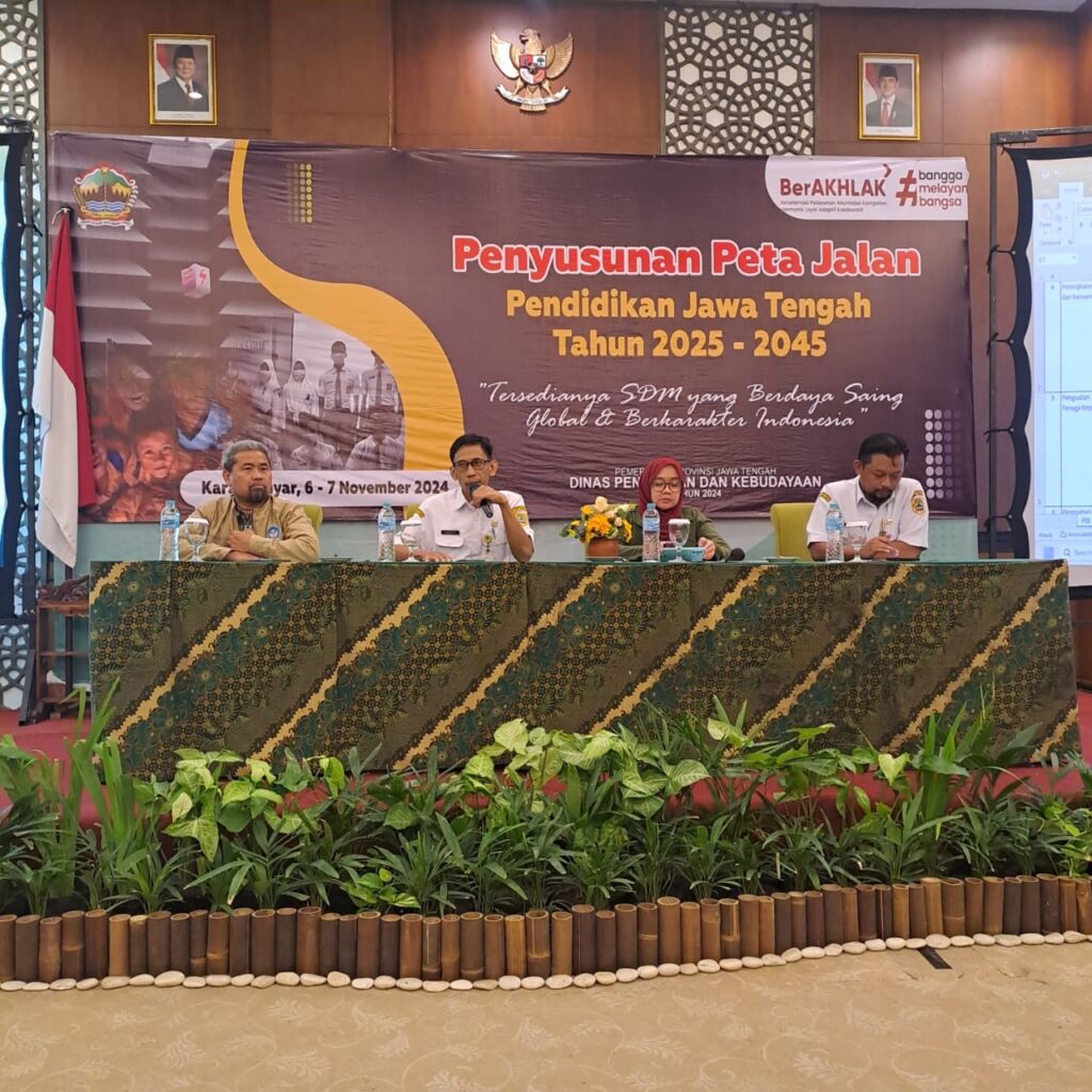 Tim BBPMP Jawa Tengah Fasilitasi FGD Penyusunan Peta Jalan Pendidikan Jawa Tengah 2025-2045
