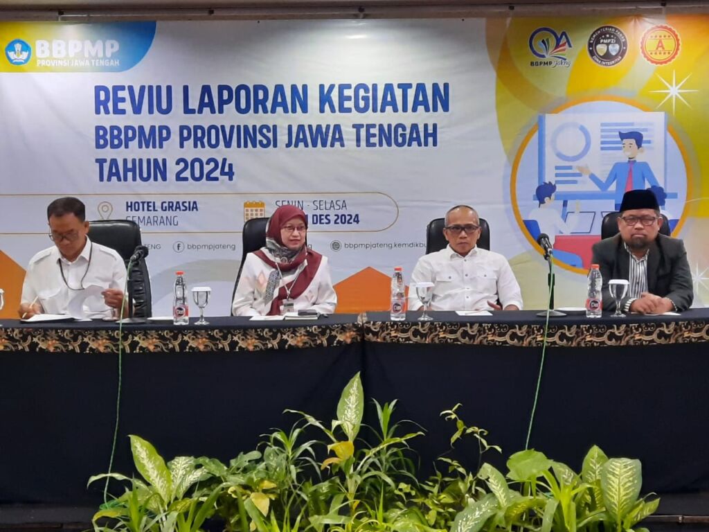 Reviu Laporan Kegiatan BBPMP Jawa Tengah 2024 Digelar dengan Penuh Keberkahan