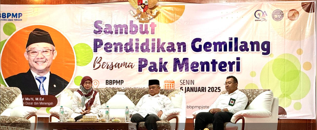 Menteri Pendidikan Dasar dan Menengah di BBPMP Jawa Tengah, “Ono Rembuk di Rembuk”