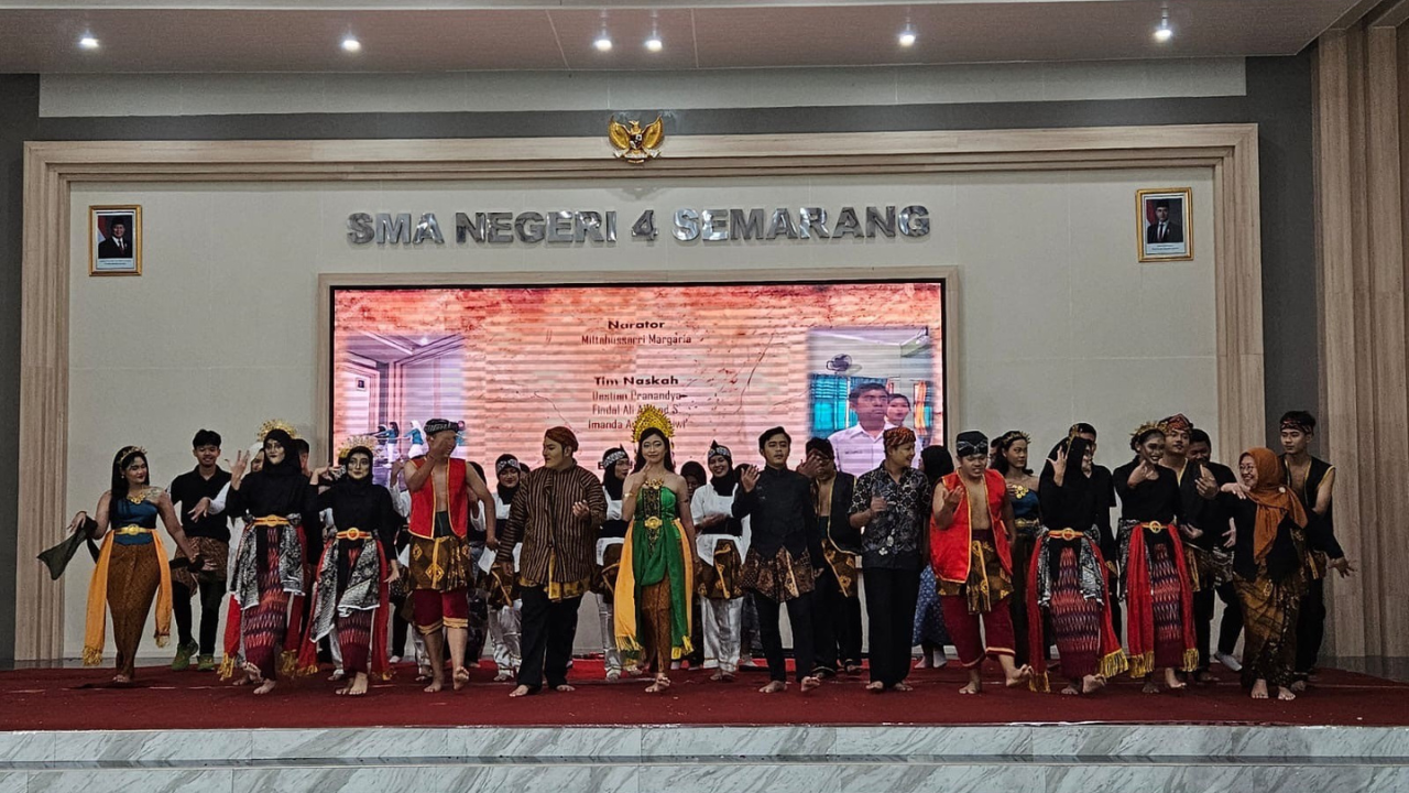 Bangga Berbahasa Jawa, Murid SMA Gelar Ketoprak