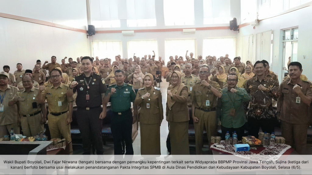 Boyolali Kompak Jaga Integritas SPMB