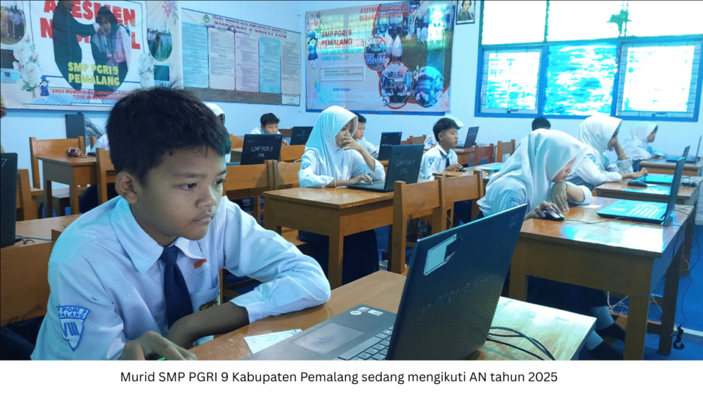 Monev AN 2025: SMP PGRI 9 Kabupaten Pemalang gelar AN 2025 dengan lancar