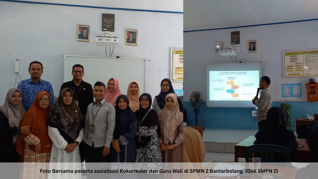 Belajar Bareng! SMPN 2 Bantarbolang Gelar Sosialisasi Kokurikuler dan Guru Wali
